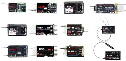 SONGOZD R4F R6FG R6F R6DSM R6DS R7FG R8F R8EF R8FM R8SM R12DSM R12DS R9DS RC Mini für Autos, Boote, Drohnen(R6FG)
