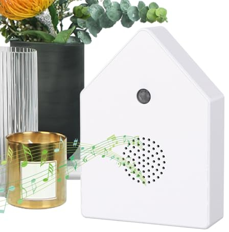Vogel-Spieluhr, beruhigend, platzsparend, natürlicher Vogel-Sound, Spieluhr, für Badezimmer, Schlafzimmer, Wohnzimmer, Spa-Center, Yoga-Raum, Damen, Freundin, Ehefrau