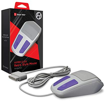 Hyperkin Hyper Click Retro Style Mouse for SNES
