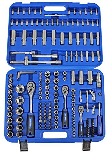 US PRO 172 Piece Metric 1/4-3/8-1/2 Drive Superlock Socket Set 2082