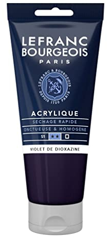 Lefranc Bourgeois Acrylique Fine Tube 80ml Dioxazine Violet