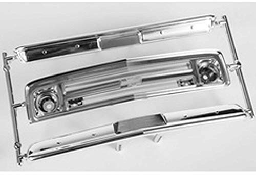 Axial 67 Chevy C/10 Grille Bumpers Chrome/Black AX31560