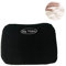 Big Hippo Reisekissen Memory Foam, Kopfkissen mit abnehmbarem Bezug, Weiche Camping Kissen, Bequeme Nickerchenkissen für Schule, Büro, Reisen, Camping - Schwarz (1 Stück)