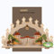 weigla - Schwibbogen original Erzgebirge I Motiv Moritzburg I LED Lichterbogen Weihnachten I 15 Lampenkerzen + 1 Ersatzlampe I 15 x 16 V, 0,2 W, E10 I beleuchtete Weihnachtsdeko innen I aus Holz