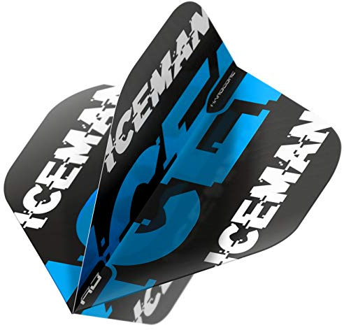 RED DRAGON Hardcore Gerwyn Price - Black & Blue Logo Flights (3 Sätze pro Packung)