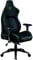 Razer Iskur - Sedia Da Gaming Con Supporto Lombare Integrato, Finta Pelle Multistrato, Cuscini In Schiuma Ad Alta Densità, Braccioli 4D, Cuscino Poggiatesta, Nero/Verde
