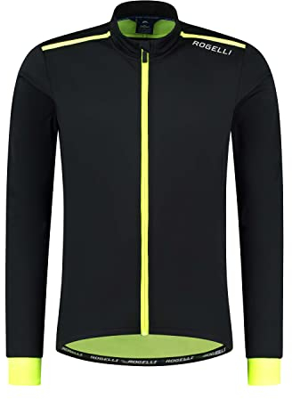 Rogelli Core Fahrradjacke Herren - Rennradjacke - Schwarz/Fluor - Größe 5XL
