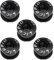 Create idea 5pcs M8 Kit de Boulons Plateau Unique en Alliage d'aluminium Roue à Chaîne et Écrous Vélo Vis à Disque pour Route VTT