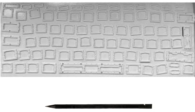 Generisch Scharniere für MacBook Pro 13 (2016-2017) A1708, Schwarz, Legierter Stahl, Edelstahl