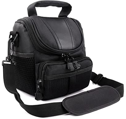 Sacoche légère pour appareil photo Kodak PIXPRO AZ901, AZ652, AZ651, AZ526, AZ525, AZ522, AZ521, AZ501 Noir, Noir , Taille unique, Étui pour appareil photo BG1