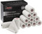 ALPIDEX 12 Rouleaux Bande Cohésive 10 cm x 4,5 m Bandage Autoadhésif Plusieurs Couleurs Bande Auto Adhésif Strap Doigt Cheville Genou Médical Pansements Vet Wrap Chien Cheval Chat, Couleur:blanc