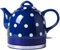NIVOK Electric Kettle Eleactric Ceramic Cordless Kettle Teapot-Retro 1.0L, 1000W Water Fast for Tea, Coffee, Soup, Oatmeal-Removable Base, Boil Dry Protection/Blue