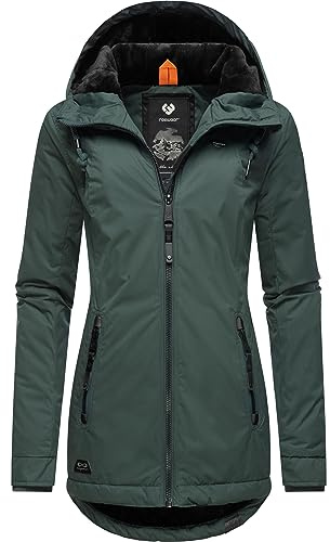 Ragwear Damen warme Winterjacke kurz wasserdicht mit Kapuze Zuzka Winter XS-6XL