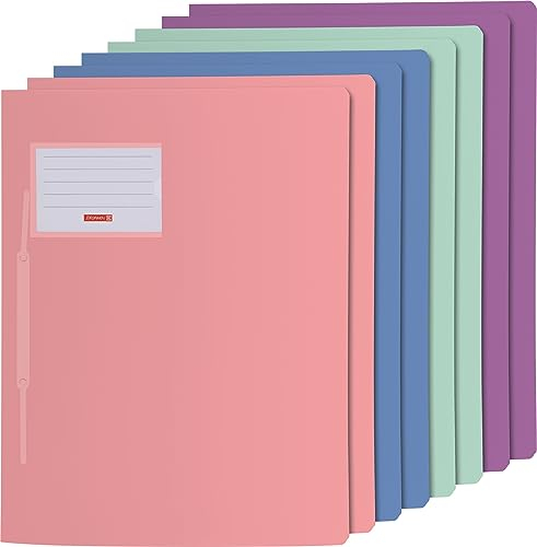 BRUNNEN Schnellhefter 8er Pastell-Edition FACT!pp
