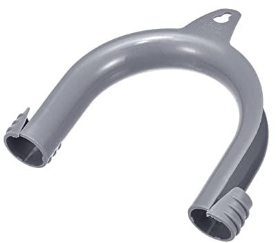 sourcing map Universal U-Shape Washer Drain Hose Hook Drain Hose Guide Gray for Washing Machine