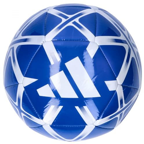 adidas Unisex Starlancer Club Ball, Blue/White, 5