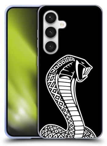 Head Case Designs Offizielle Shelby Übergroß Logos Soft Gel Handyhülle Hülle kompatibel mit Samsung Galaxy S24 5G