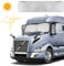 Parasol Coche Delantero Compatible con Freightliner, Protección Solar UV para Automóvil Y camión contra El Calor Solar,Cubierta Camión semirremolque Parabrisas De Automóvil,Plegable