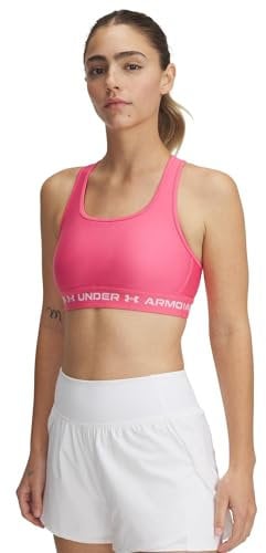 Under Armour Damen Cross-Back Mid Bra Sport-BH