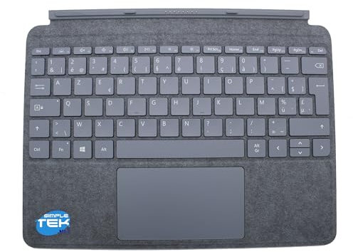 SIMPLETEK - Tastiera compatibile con Surface Go 1/2/3, Layout AZERTY francese FR BE