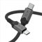 Unillous Cable USB 4 con Thunderbolt 4 Cable 1M, 40 Gbps USB C Cable de datos, PD 3.1 240 W USB-C a USB-C Cable de carga 8K60Hz 4K120Hz HDR Cable de vídeo para iPhone 16 15 MacBook, Dock Station, SSD,