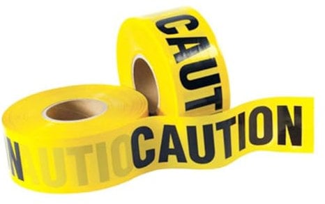 iplusmile 2rollen Wetterfestes Pe Warnband Gelb Abdeckband Für Baustellen Halloween-partys Absperrung Gefährlicher Bereiche Reißfest Und Einfach Anzubringen