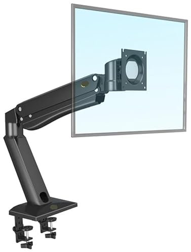 NB45 Gas Spring TV Mount 24-42 Inch Fully Adjustable LED LCD Monitor Arm VESA 75/100mm Supports 2-15kg Ergonomic Desktop Stand for Home/Office Use