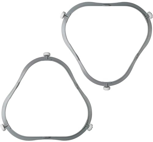Packung Mit 2 Mikrowellen Turntable Stützablettschalen Glasschalen Unterstützung Mikrowellenplattenstütze Für Verschiedene Modell