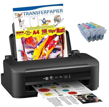 Dr. Inkjet Sublimationsdrucker - DIN A4 - Komplettpaket m. ICC Profil