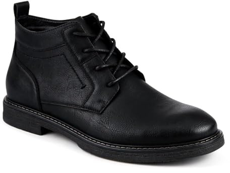 Pavers Lace-Up Ankle Boots - Black Size 8