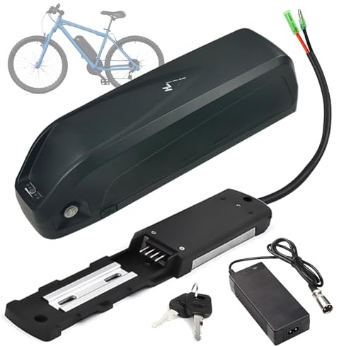 SSCYHT Lithiumbatterie 48 V 20 Ah Ebike-Batterie 15 Ah 13 Ah Wiederaufladbare Batterien 48 V Li-Ionen-Batterien mit 4-poligem Anschluss und USB-Anschluss,S039 3 48v13ah Bullet