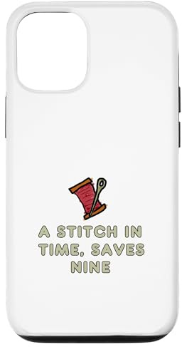 A Stitch In Time Case for iPhone 12/12 Pro