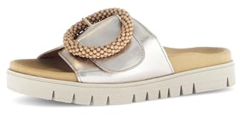Gabor Damen Pantoletten, Frauen Clogs, Pantoletten,Best Fitting,Puder (62),37 EU / 4 UK