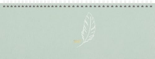 rido/idé Querterminbuch Premium Young Line 2027 „Feather“ | 297×105 mm, Textil