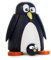 Rudolphs Schatzkiste Miniatur Pinguin mit Baby Höhe ca 5 cm NEU Erzgebirge Weihnachtsfigur Holzfigur