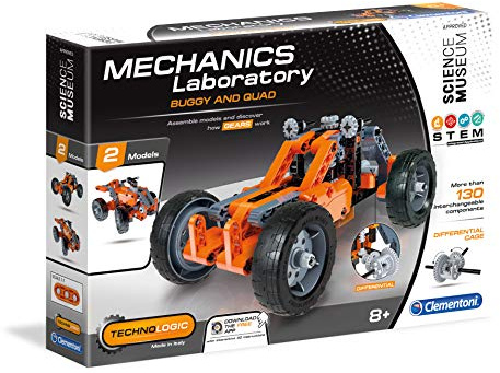 Clementoni 61287 Mechanics Lab Buggy and Quad Scientific Kit