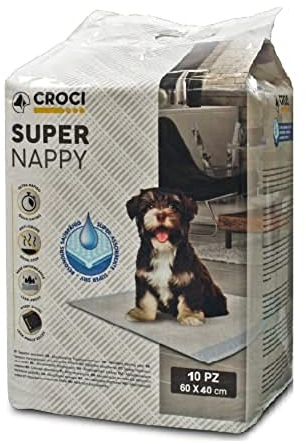 Croci Hundeschutzwindel, saugfähig, 60 x 40 cm, 10 Stück