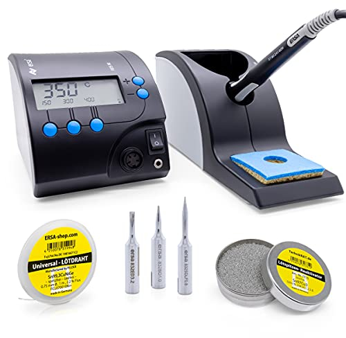ERSA RDS80 elektronisch geregelte Lötstation 80W Starter-Set 6-Teilig