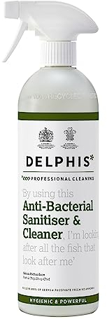 Delphis Eco Antibacterial Kitchen Surface Cleaner 700ml | Kills 99.999% of Bacteria & Viruses incl. Enveloped Viruses | Anti-Bac surface spray