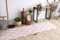 rugsx Tapis de Couloir, berbère marocain Shaggy, Franges, Berber, pour la Cuisine, Le Hall, Le Couloir, TROIK Rose 80x200 cm