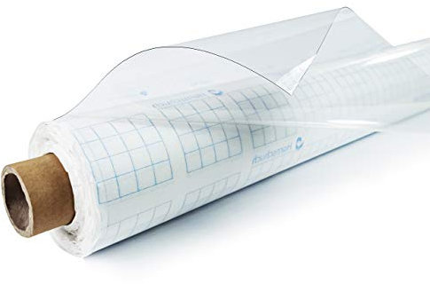 DecoMeister Mantel Transparente Impermeable para Mesa Cocina de PVC Hule Protector Antimanchas de Escritorio Cubierta Rectangular para Cristal Comedor Decoración y Protección del Hogar 130 x 300 cm