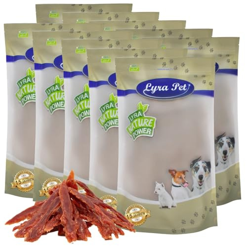 Lyra Pet® 10 kg Entenbrust - Kausnack für Hunde | Leckerli für Hunde - Proteinreicher Kauartikel mit Ente - Idealer Belohnungs- und Trainingssnack - Gut verträglich