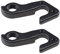 Be In Your Mind 2pcs MTB Bicycle Rear Gear Mech Derailleur Hook Hanger Black Aluminum Tailhook Dropout Frame Adapter for Mountain Road Bike Cycling