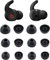 ALXCD Ohrstöpsel kompatibel mit Beats Fit Pro, S/M/L, 3 Größen, 6 Paar weiche Silikon-Ohrstöpsel, Ersatz-Ohrstöpsel, kompatibel mit Beats Fit Pro, 6 Paar Schwarz