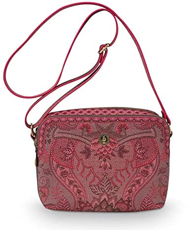 Pip Studio Handtasche Kyoto | Dark Pink - 23,5 x 18 x 7,5