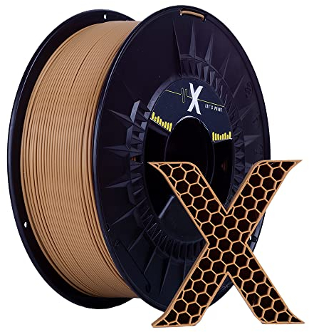 X Filament PLA 1.75mm 1000g Filament für 3D-Druck X To Print (Peanut)