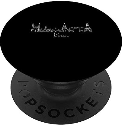 Skyline der Skyline von Kasan, Russland PopSockets mit austauschbarem PopGrip