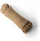 SNURO Corda di lino sintetico (12mm, 20M) - Corda di lino sintetico ritorto - Fune spessa e versatile per il tempo libero, lo sport e la decorazione - Forza di rottura 1230kg