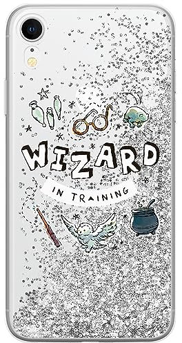ERT GROUP mobile phone case for Apple Iphone XR original and officially Licensed Harry Potter pattern Harry Potter 242 optimally adapted to the mobile phone, with glitter overflow effect