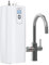 STIEBEL ELTRON Kochendwassersystem HOT 2.6 N Premium + 3in1 c mit speziellem Wasserhahn (chrom) und Boiler, heißes Wasser (95°C) in einer Sekunde, 206270, Weiß